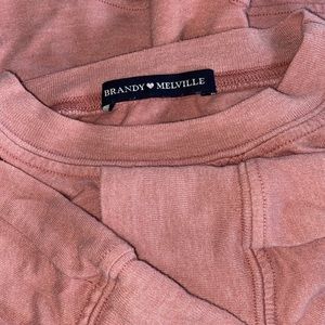 Rare Pink Brandy Melville Top